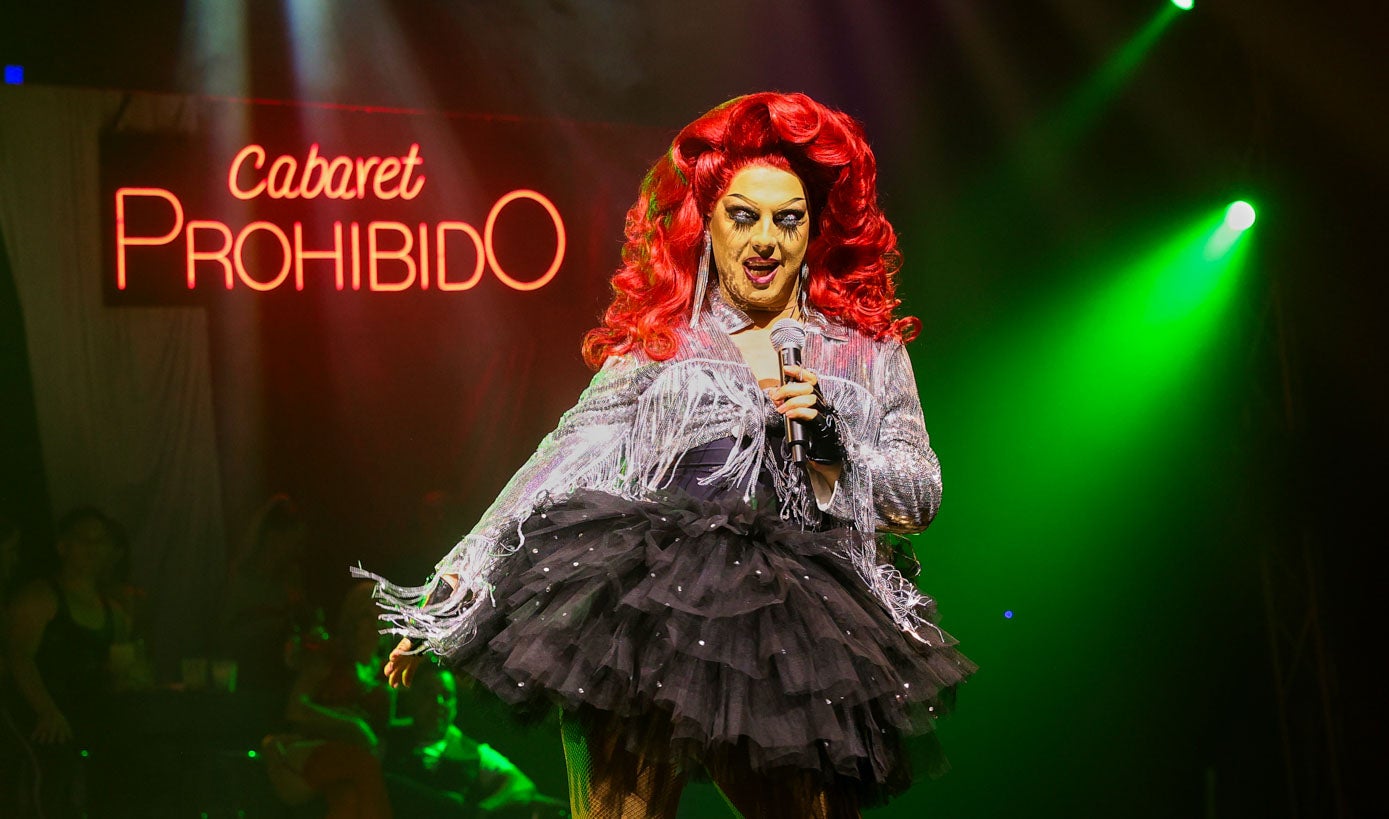 El espectáculo de Kiny Kinientos, un clásico del cabaret.