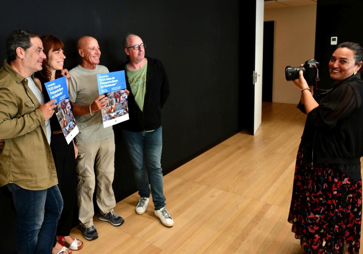 El espacio de la Fábrica de Creación en Tabacalera dio cabida a la presentación del proyecto expositivo.