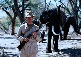 Clint Eastwood en 'Cazador blanco, corazón negro'.