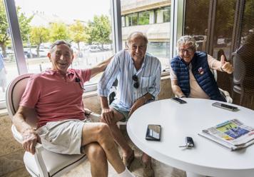 Lorenzo Aparicio, Toni Grande y Santiago Alonso 