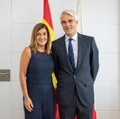 Buruaga aborda con el presidente de Telefónica España el despliegue del 5G en la Cantabria rural