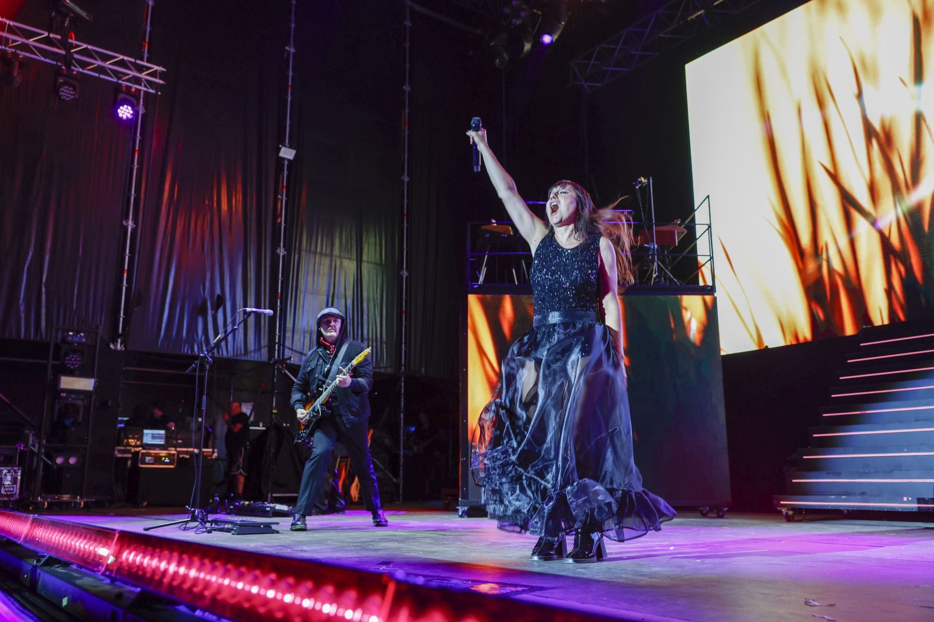 La banda zaragozana firmó uno de los directos más potentes.