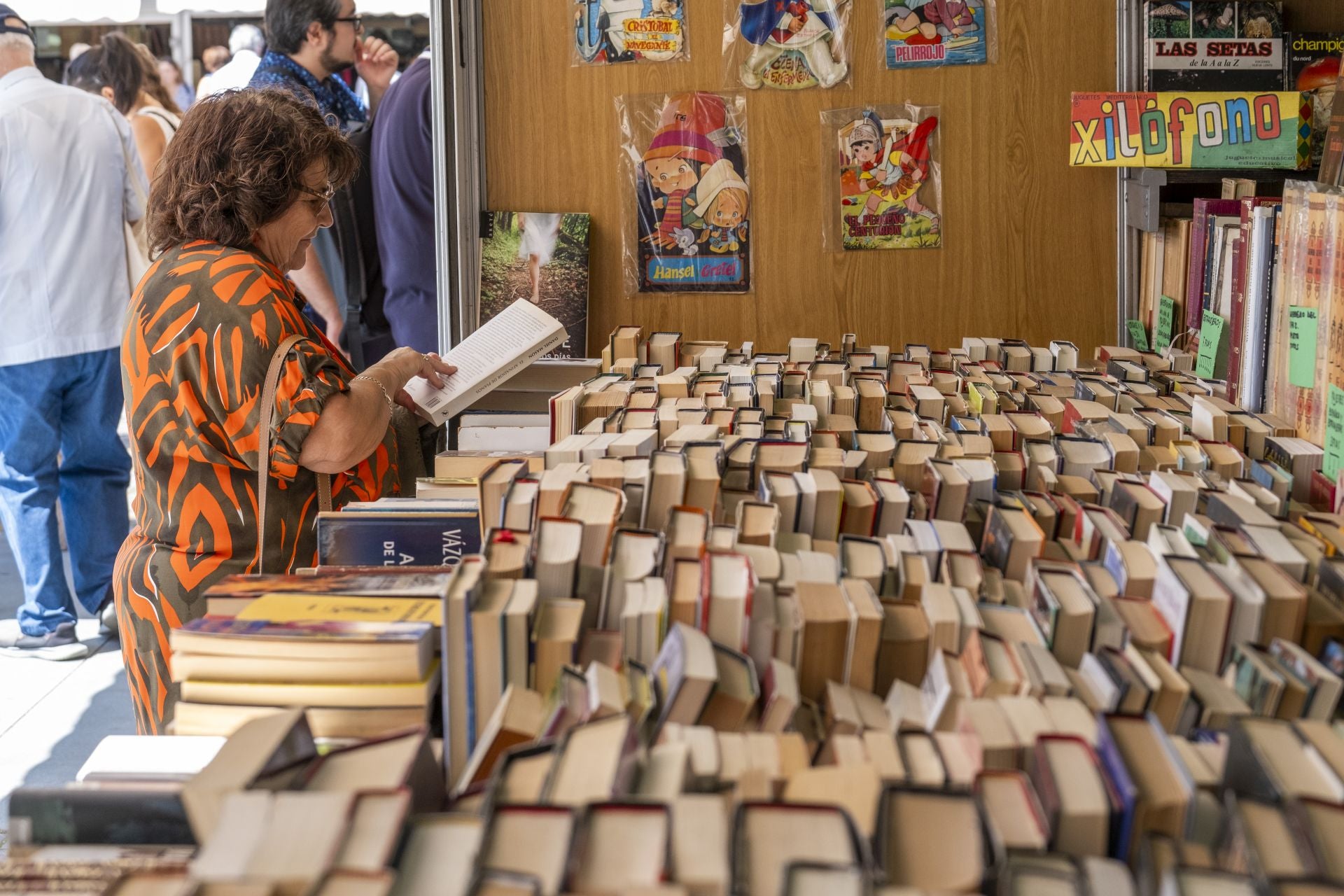 Entre los fondos es posible encontrar todo tipo de referencias y curiosidades.