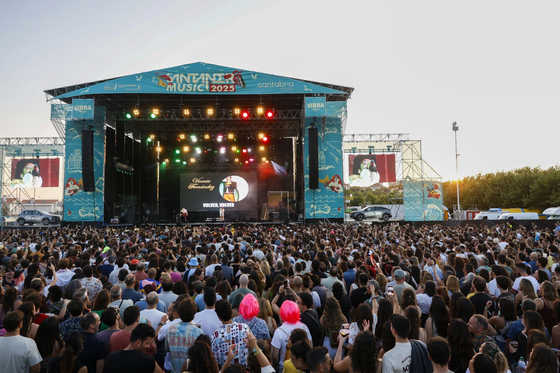 Este año,el Santander Music ha congregado en la Campa de La Magdalena a un total de 25.000 asistentes