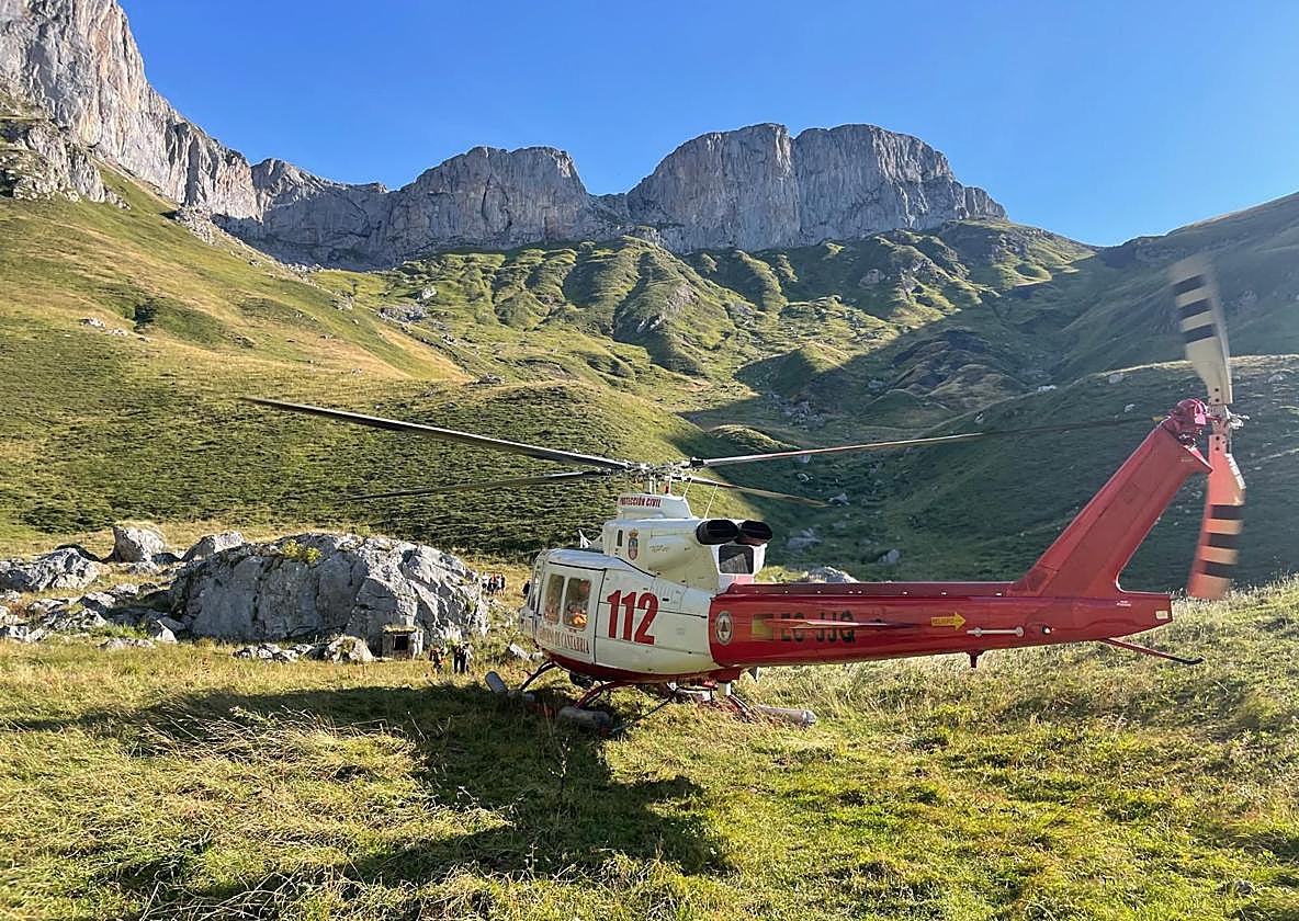 Accidentados un niño y un hombre durante la peregrinación al Pico San Carlos, en Camaleño