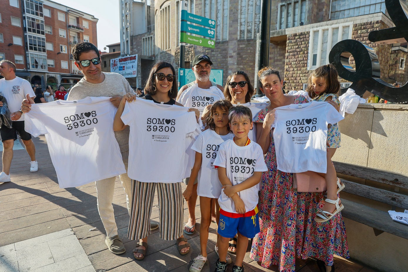 Entre los peñistas hay personas de todas las edades.