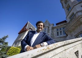 César Cernuda, presidente mundial de NetApp, el mes pasado en La Magdalena.
