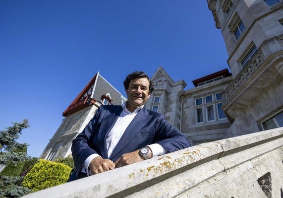 César Cernuda, presidente mundial de NetApp, el mes pasado en La Magdalena.
