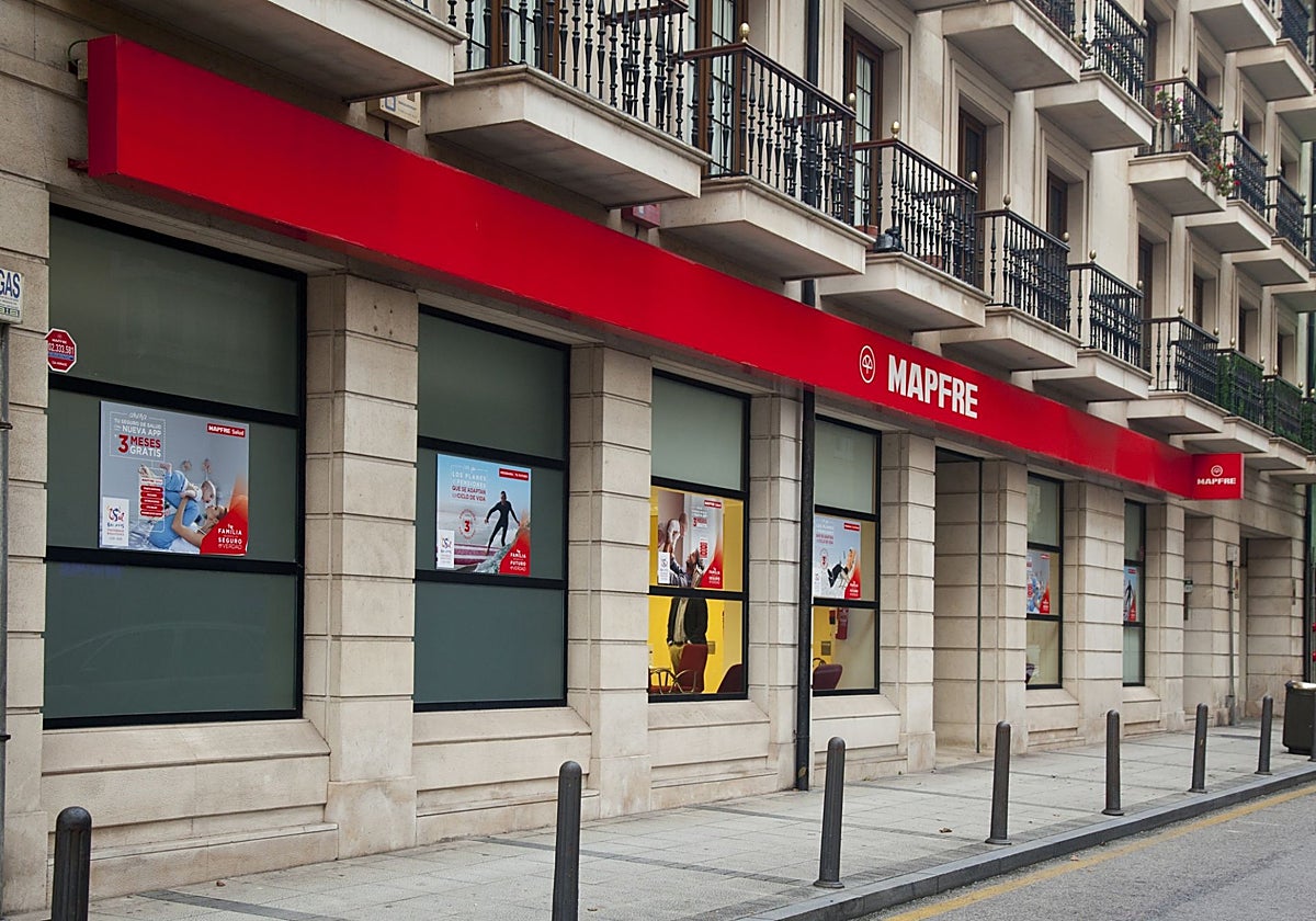 Oficina principal de Mapfre en Santander.