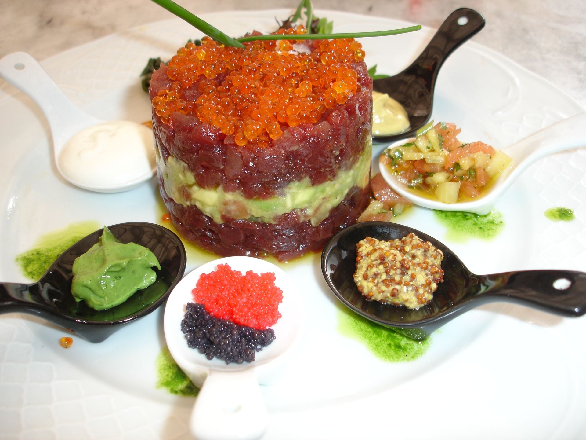 Tartar de atún rojo.