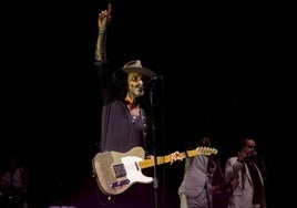 Leiva y sus incondicionales de la campa