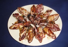 Maganos a la plancha.
