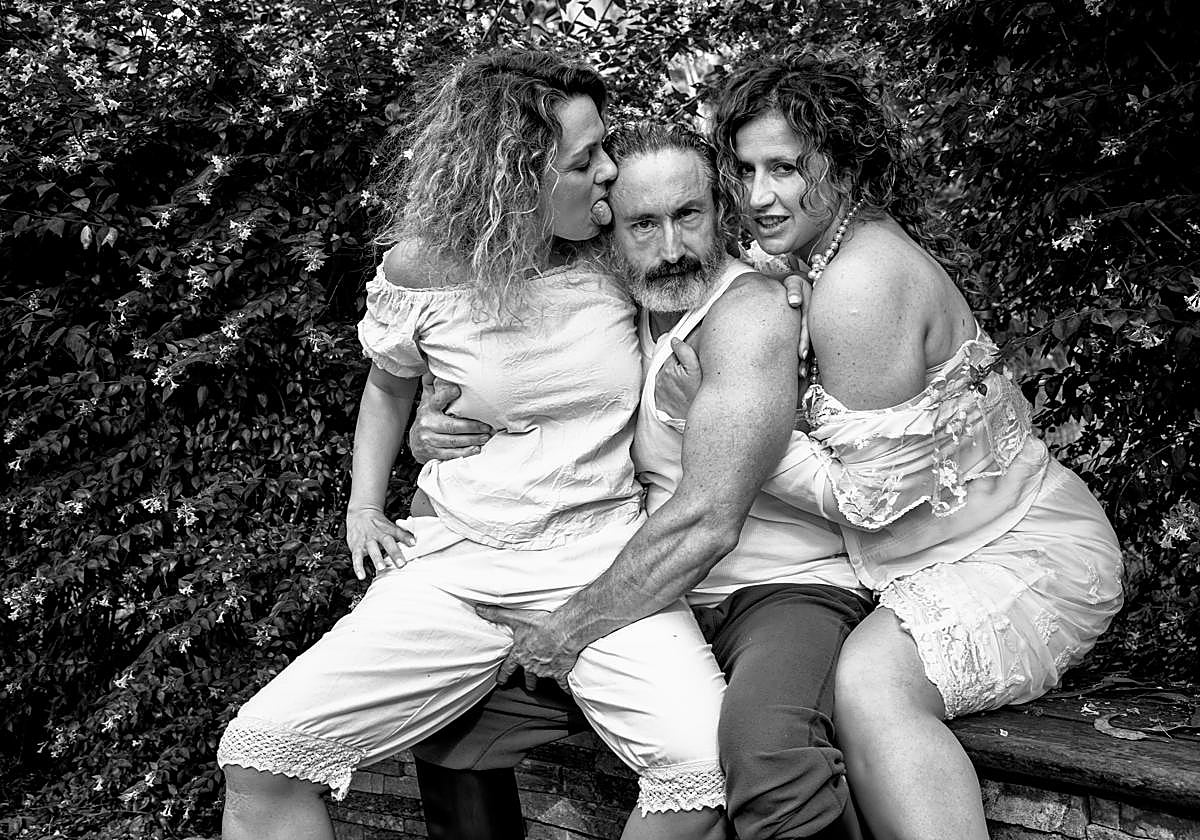 Los intérpretes de esta nueva versión: Ana Pellón, Fernando Rebanal y Esther Lastra.