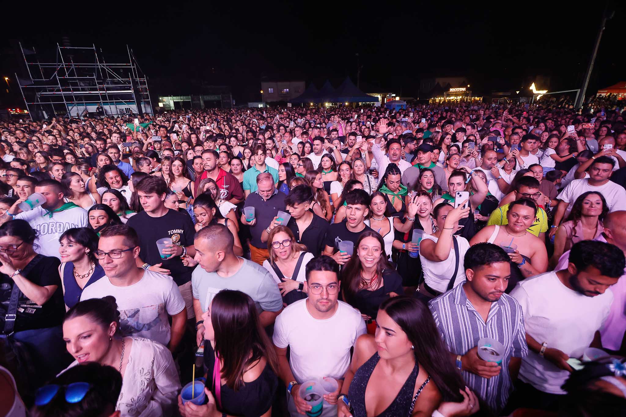 La Lechera volvió a llenarse, sobre todo de público joven