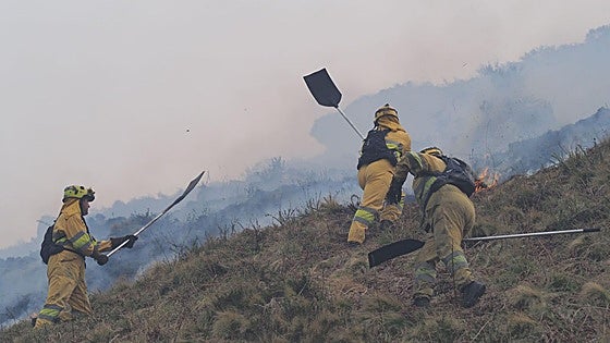 Llamamiento de los bomberos de la BRIF de Ruente: «Queremos ayudar en otras comunidades»