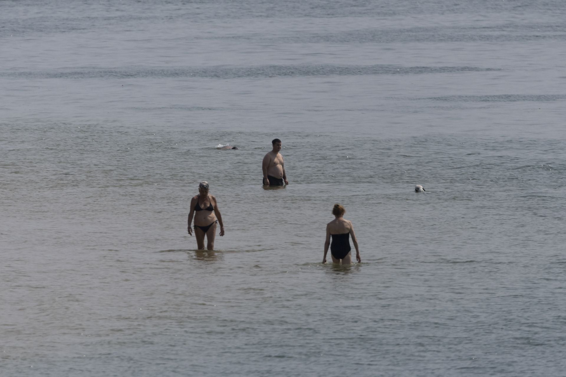 En la costa no hace tanto calor como en la Cantabria del Ebro, que está en alerta naranja ante la previsión de temperaturas máximas de hasta 40 grados o Liébana, en alerta amarilla
