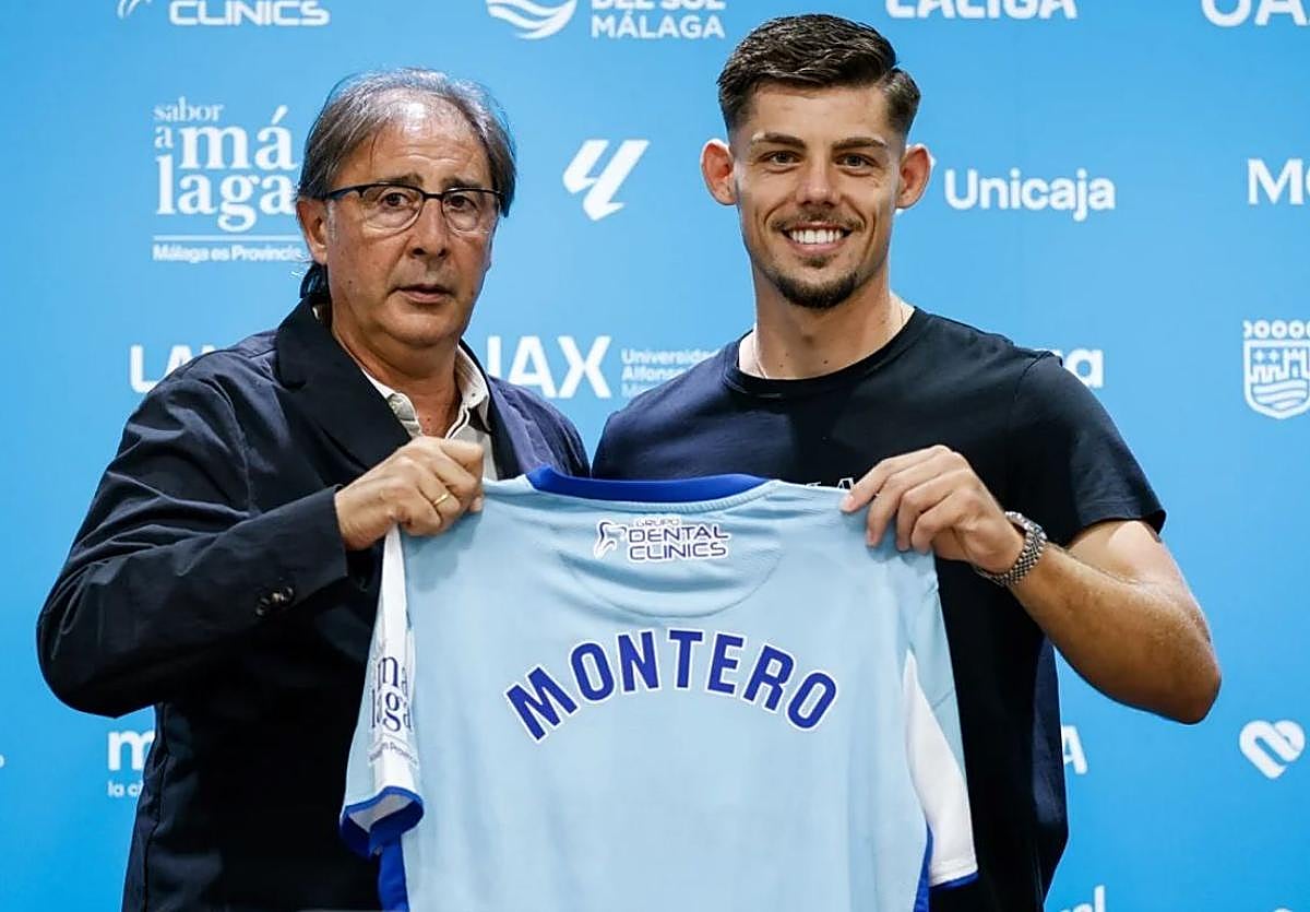 Loren Juarros y Javi Montero, durante la presentación.