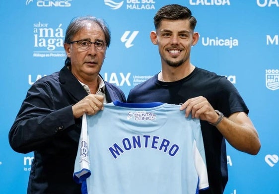 Loren Juarros y Javi Montero, durante la presentación.