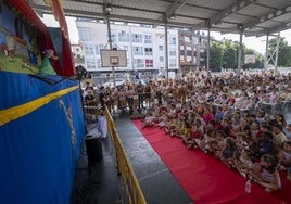 Las nuevas generaciones disfrutando el show.