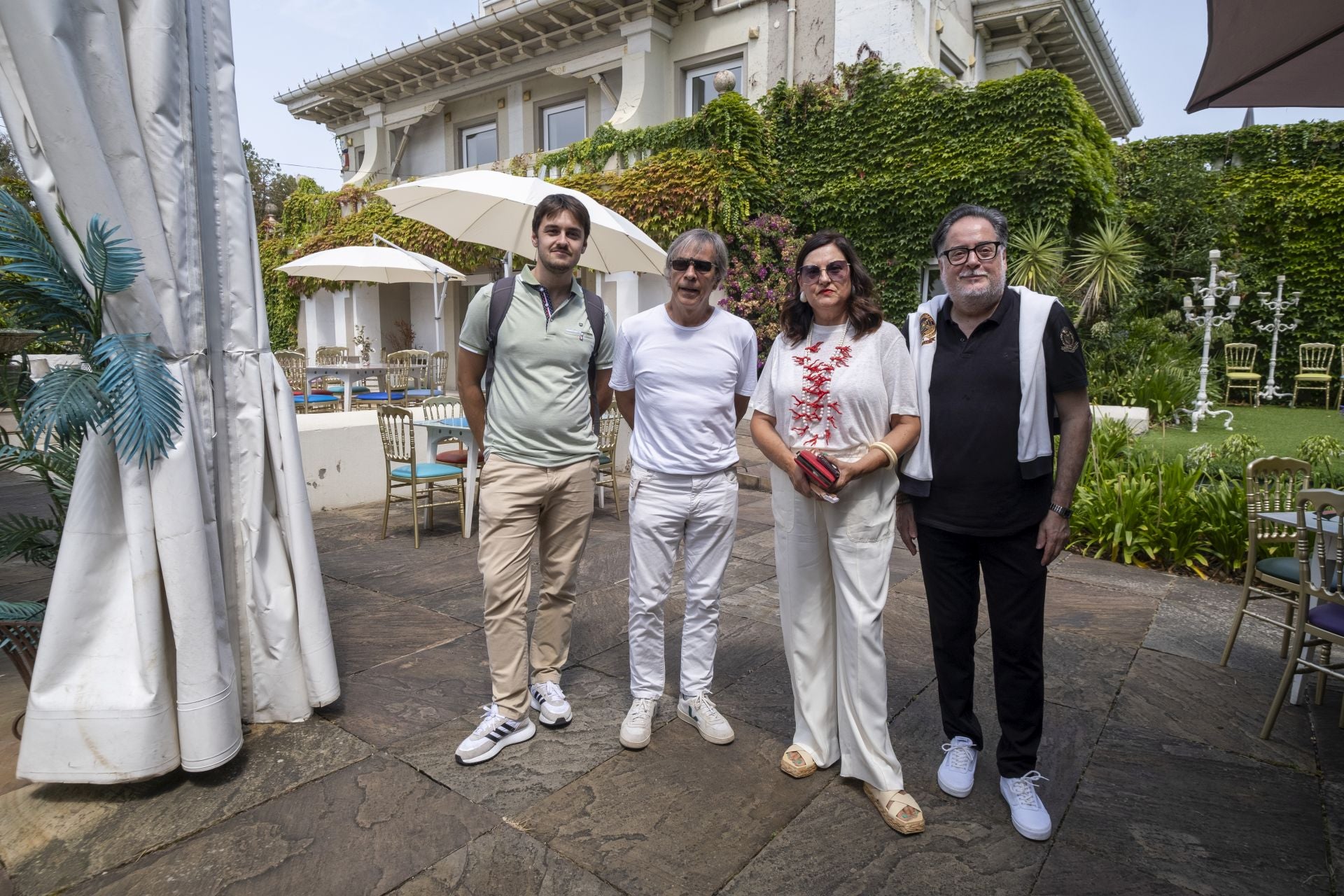 Daniel Vázquez, Luis Palomeque, Maribel Cabo y Miguel Rincón. 
