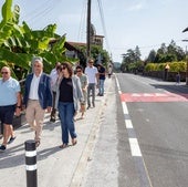 En consejero recorre el vial