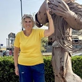 La abuela de la periodista cántabra, que disfruta estos días en Laredo, era originaria de una aldea cercana a Liérganes.