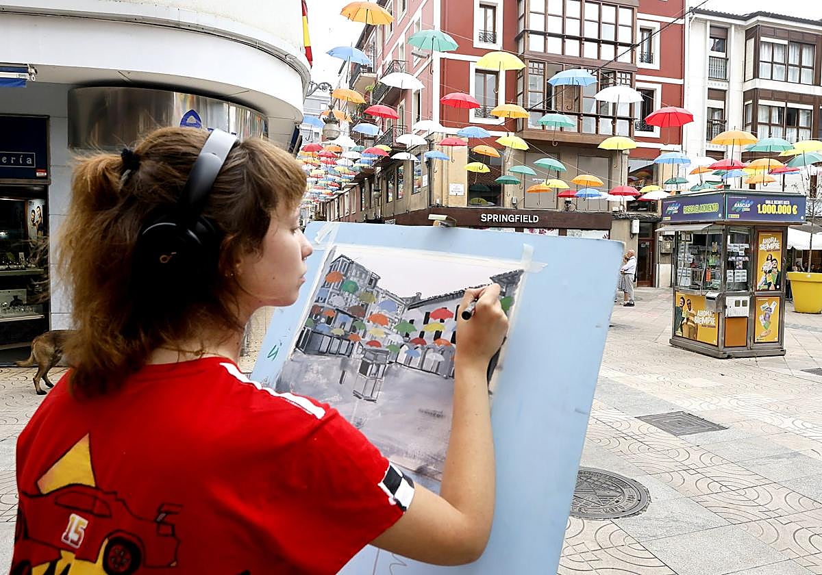 Nadie se ha querido perder el despliegue artístico de las peñas