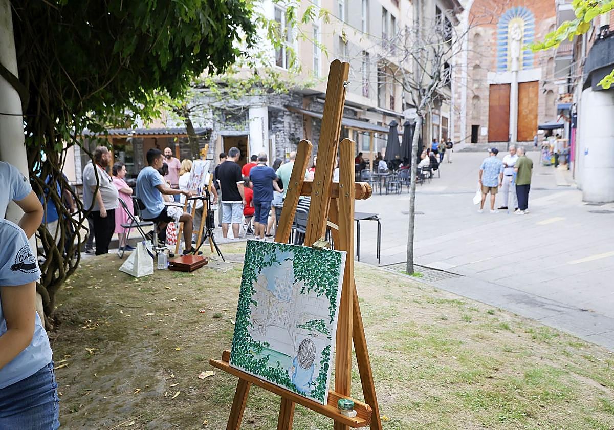 Torrelavega se llena de pinceles