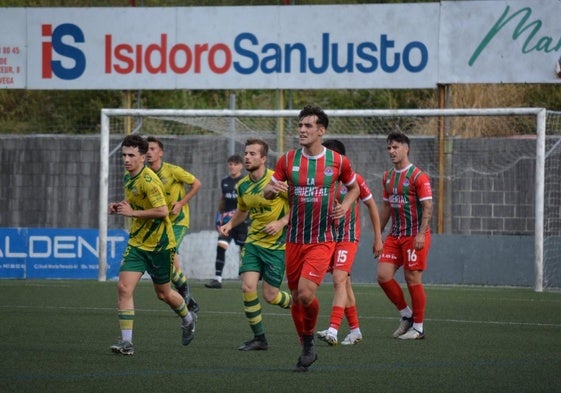 Gimnástica y Tropezón, en un amistoso de esta pretemporada.