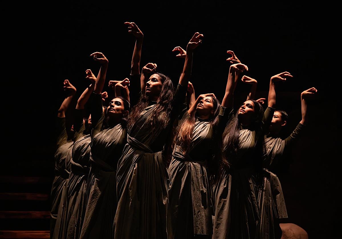 Imagen de la representación de 'Thikra: Night of Remembering'.