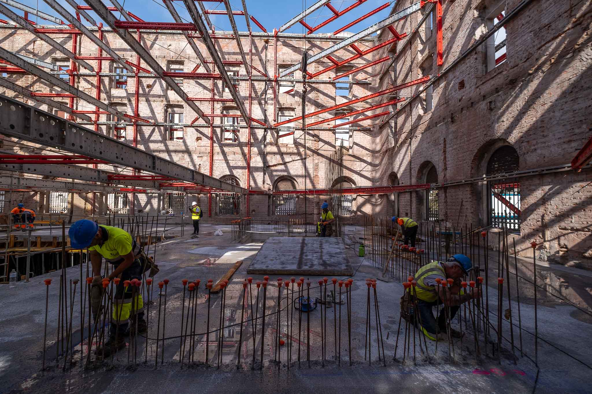 El hormigonado de las diversas plantas se acometerá en las próximas semanas. 