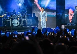 David Bustamante, dándolo todo ante un público muy comprometido