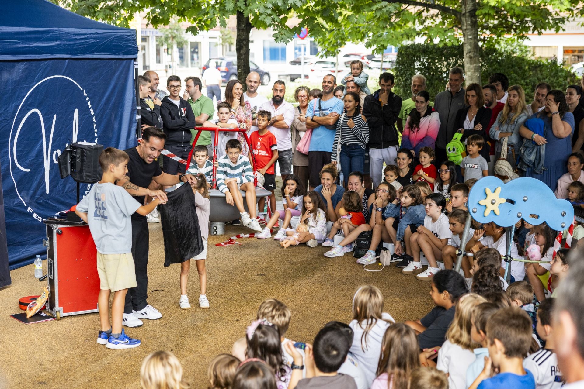 Niños de todas las edades pudieron participar