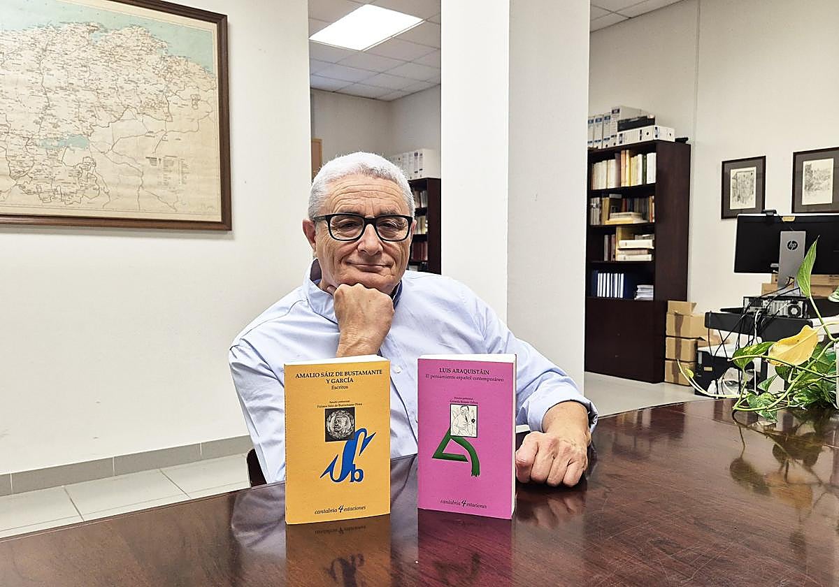 Manuel Estrada, director de la colección 'Cantabria 4 estaciones'.