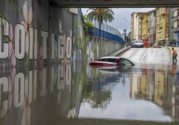 Del récord de calor a una tromba histórica, el agosto más extraño en Cantabria