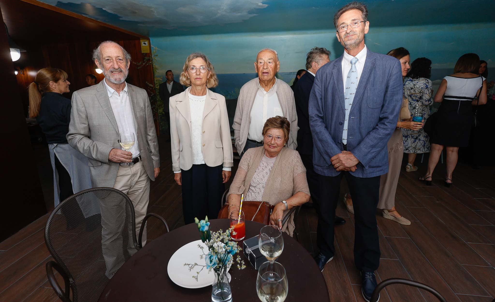 Alberto Ruiz, Estíbaliz Fernández, Amado Zabala, Carmen Quevedo y Francisco González Redondo.