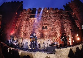 Rulo abre sus conciertos en el Castillo de Argüeso