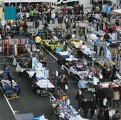 Imagen de archivo del mercadillo de Cartes