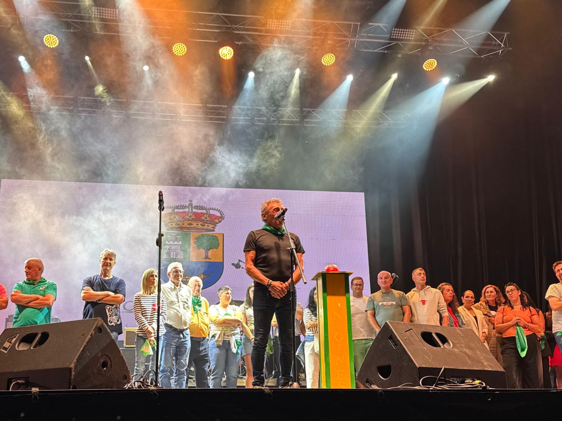 Mamel Expósito dio una parte del pregón.