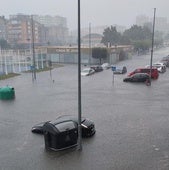 «Intensidades torrenciales» de agua durante una hora