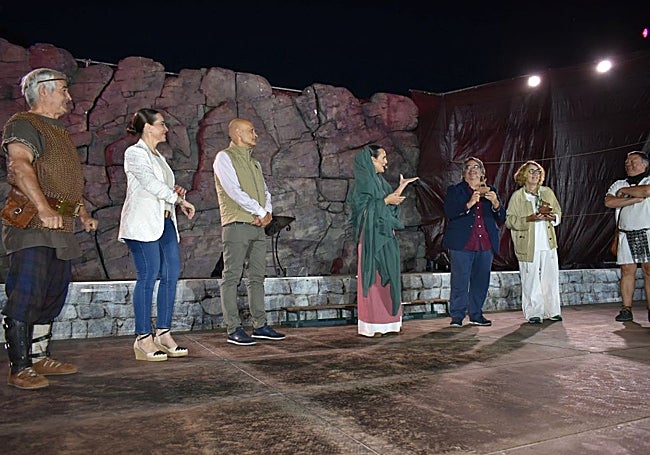 Entrega de la 'Tessera Hospitalis'.