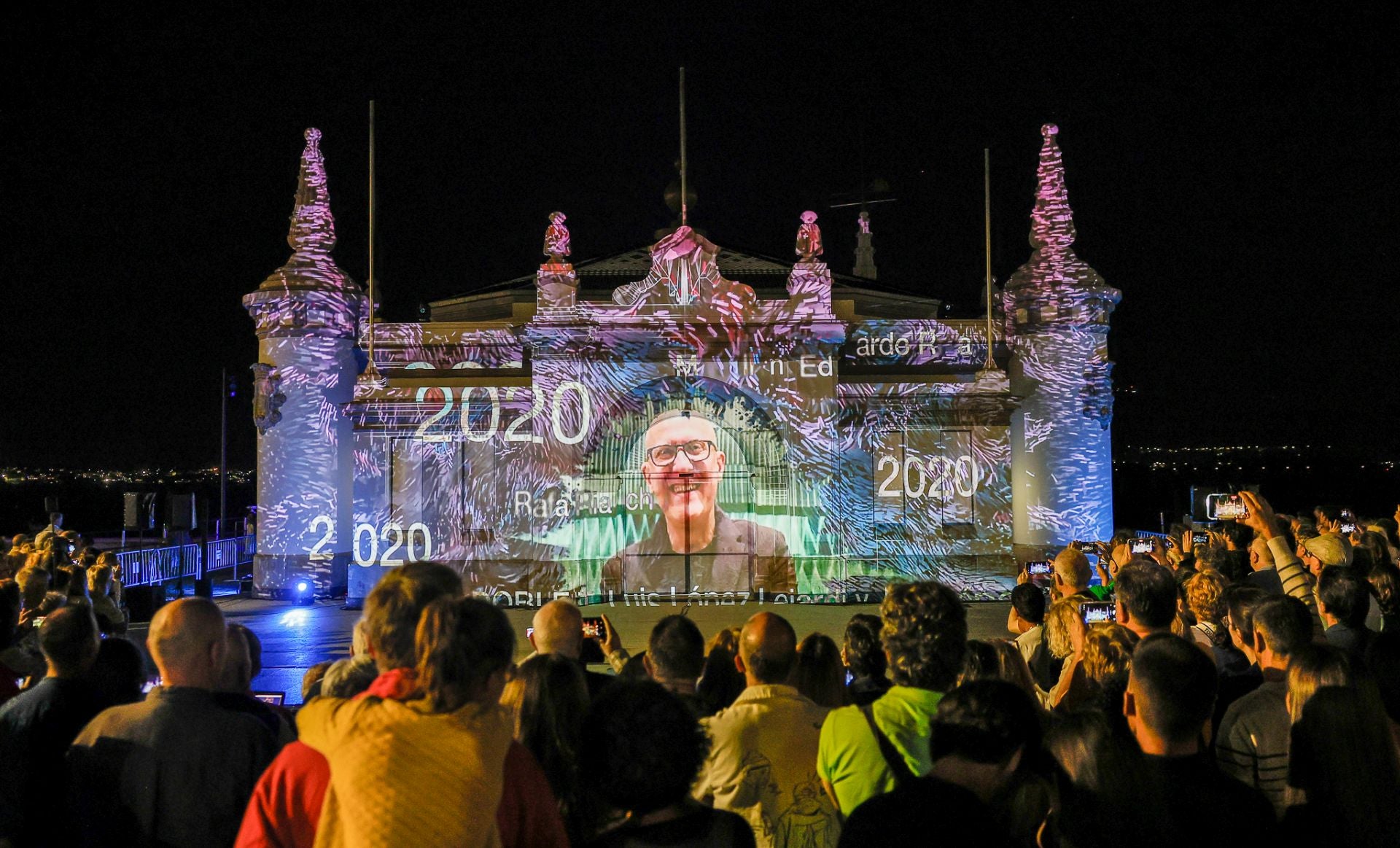 Las fotos del espectáculo de luces del Palacete