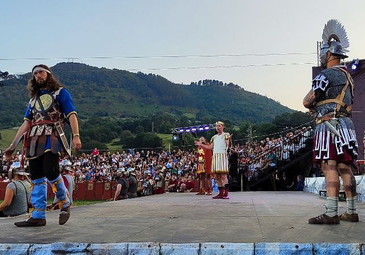 Corocotta se enfrenta a César Augusto en las Guerras Cántabras.