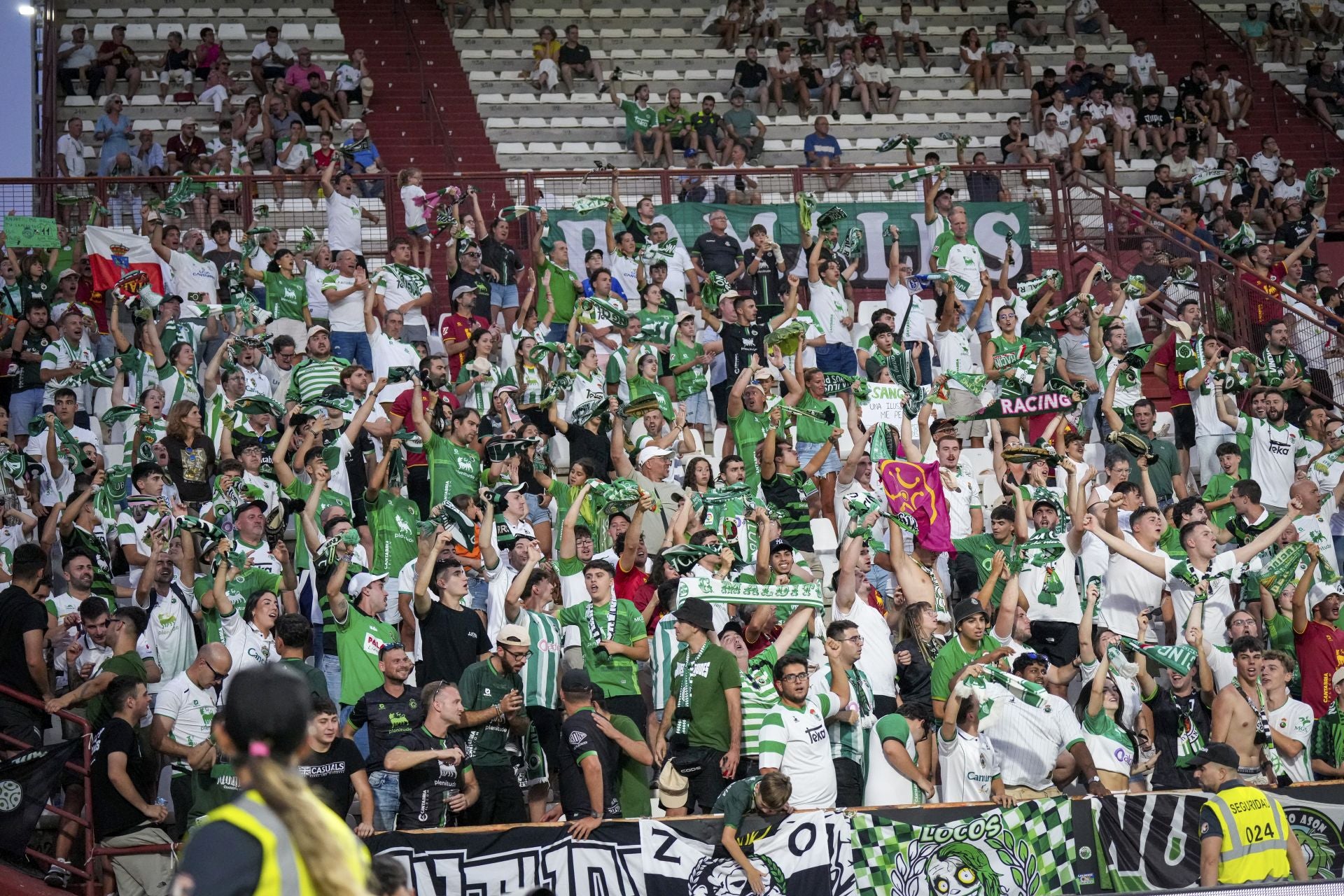 El Albacete-Racing, en imágenes