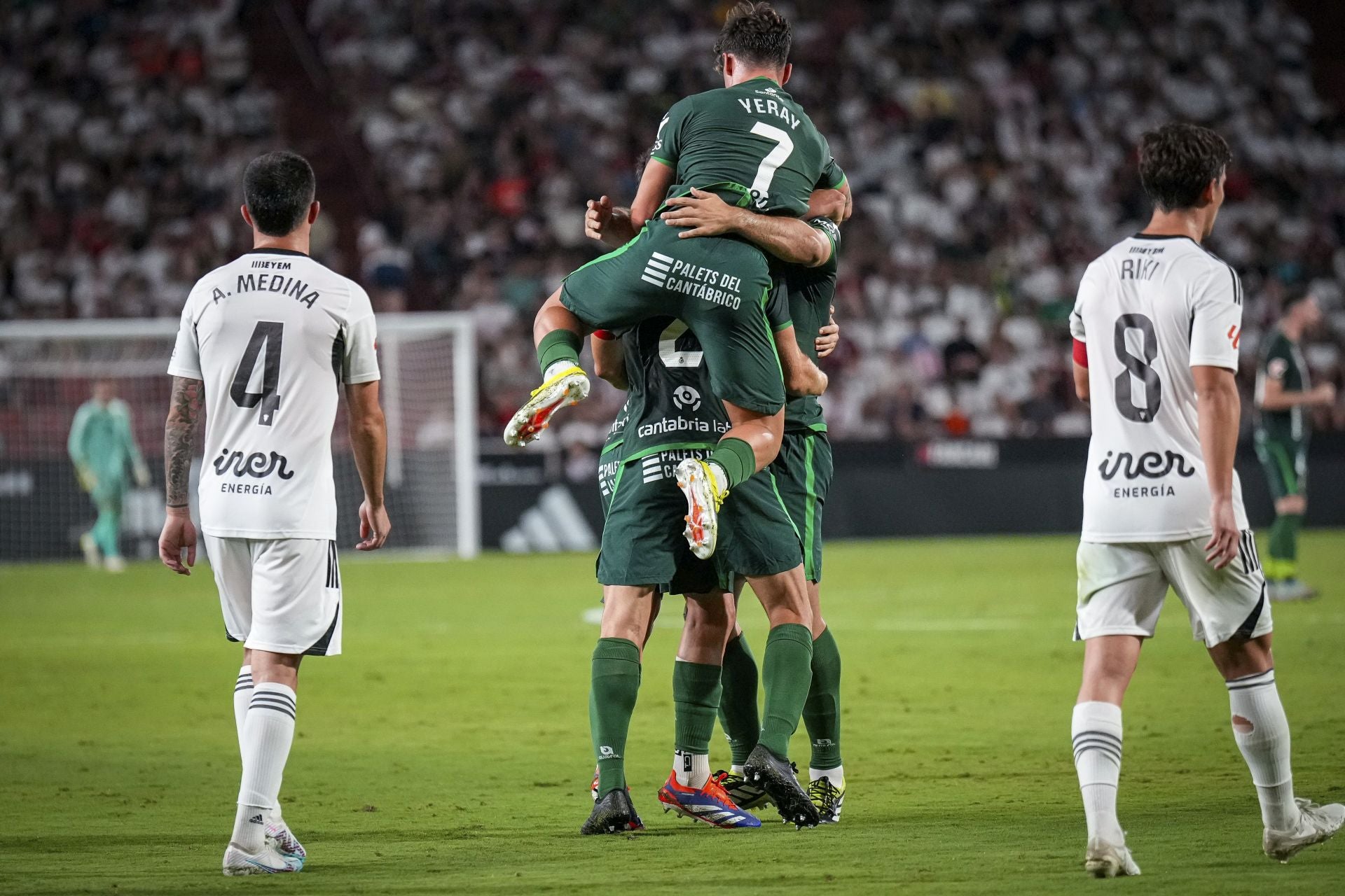 El Albacete-Racing, en imágenes