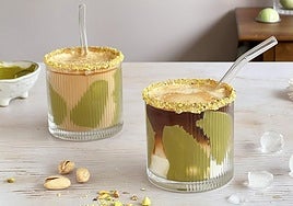 La bebida de pistacho más refrescante para el verano tiene un aspecto de lo más apetecible.
