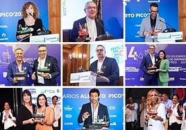 Premiados en ediciones anteriores de los premios Alberto Pico.