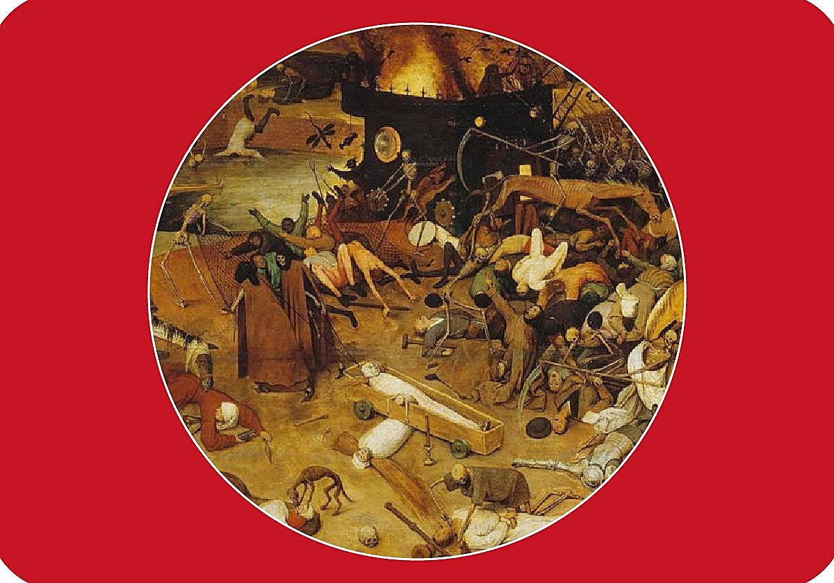 'El triunfo de la muerte', de Peter Brueghel El Viejo, pintada en 1562 y conservada en El Prado.