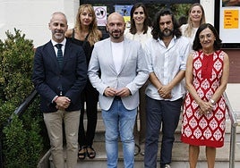 Sergio Silva, Laura Recio, Miguel González, Rebeca Saavedra, Manuel Jabois, Rosa Martín y Conchi López.