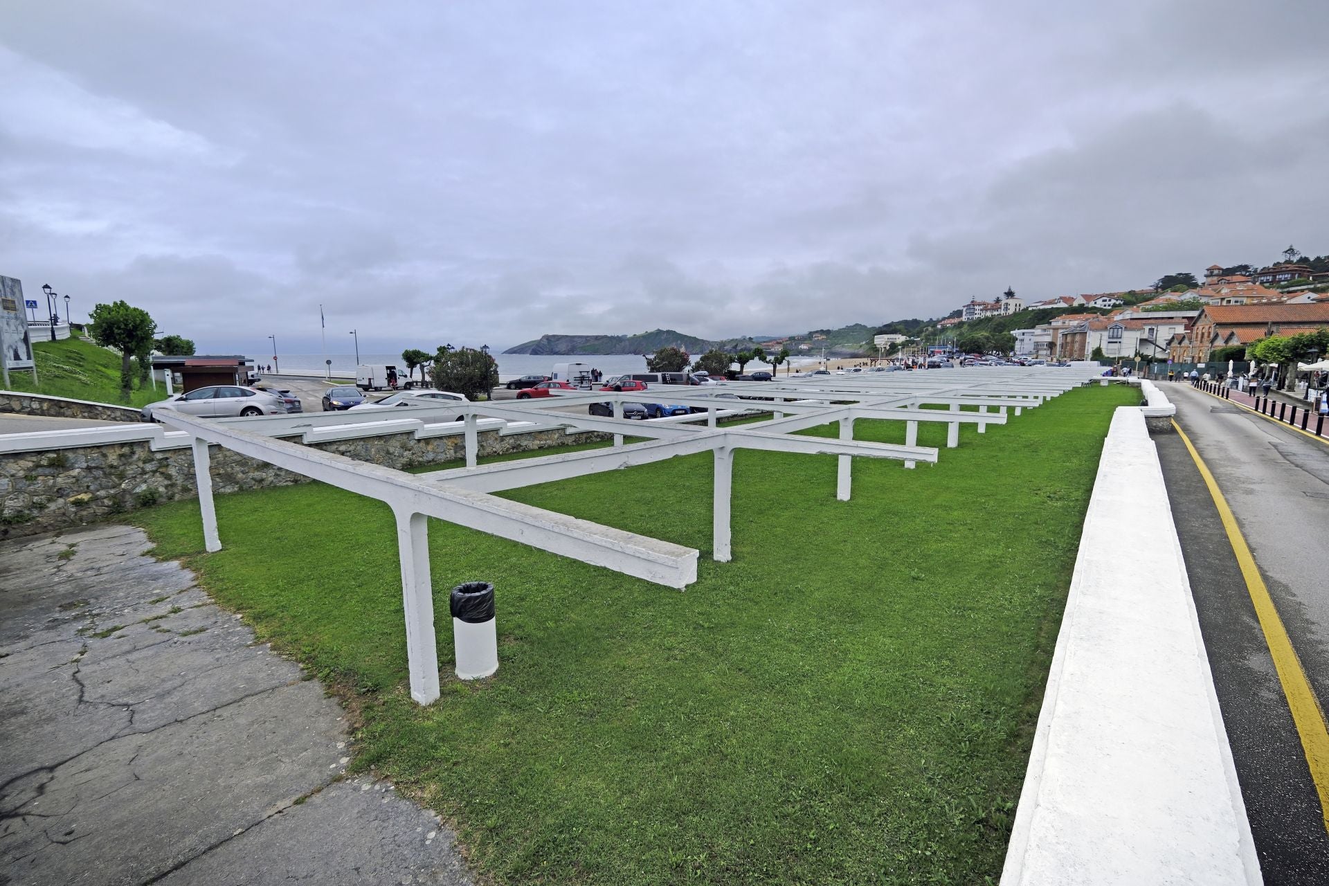 Zona de los pinares de Comillas.